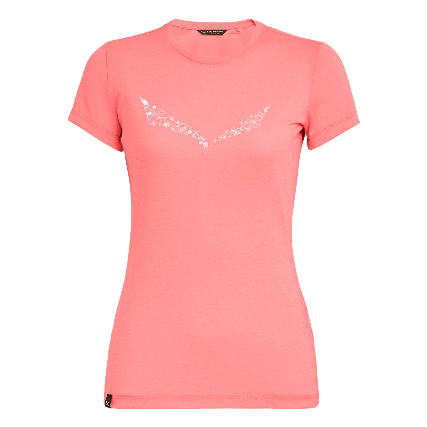 Salewa Women's Solidlogo Dri-Release® T-Shirts Pink BXH-248569